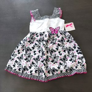 NWT Sophie Fae Cotton Butterfly Dress 3T